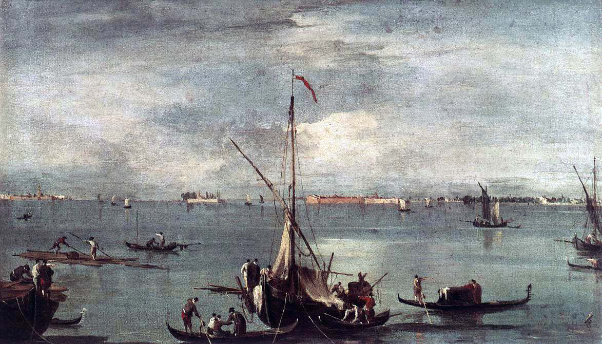 The Lagoon with Boats